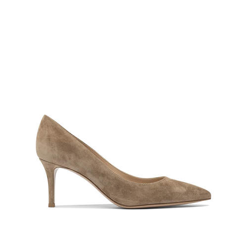 Gianvito Rossi 吉安维托·罗西 女士 FW25 高跟鞋 浅褐色皮质