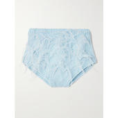 羽毛边针织短裤 Shushu 春夏新品 短裤 Tong 女士