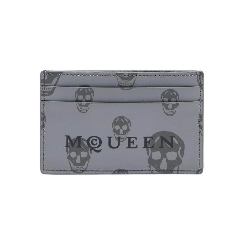 MCQUEEN 亚历山大·麦昆 男士 卡包 Alexander McQueen 骷髅印花