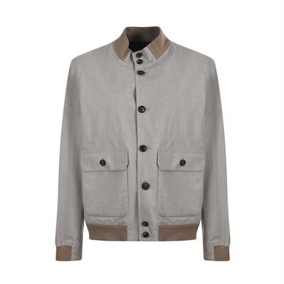 RRD - Roberto Ricci Designs 男士 SS26 夹克 纽扣立领