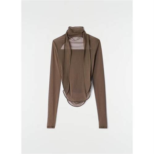 Lemaire 勒梅尔 女士 FW26 上衣 LEMAIRE 棕色