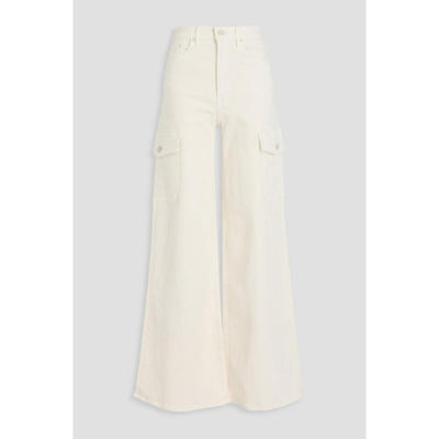 Mother Denim 女士 牛仔长裤 Undercover Sneak 高腰工装牛仔裤