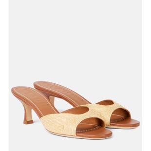 Staud 女士 凉鞋 Brigitte 55 皮革内里凉拖