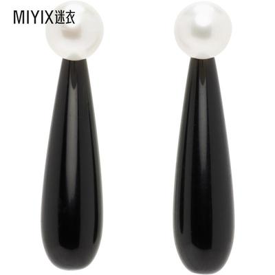 Sophie Buhai 女款小号 Angelyne Onyx 耳坠 迷衣时尚