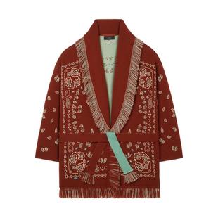 红色毛线衫 Alanui 毛衣 SS26 女士