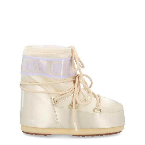 Moon Boot 月亮靴 中性（成人） FW25 靴子 聚酯(米白色)