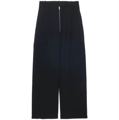 Studio Nicholson 女士 SS25 长裤 前拉链阔腿裤