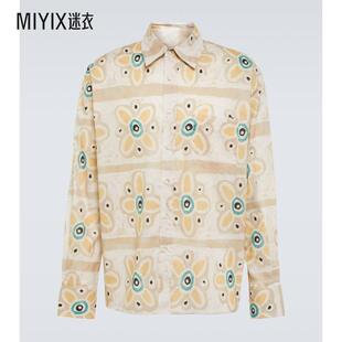 迷衣时尚 印花棉质衬衫 男 COMMAS