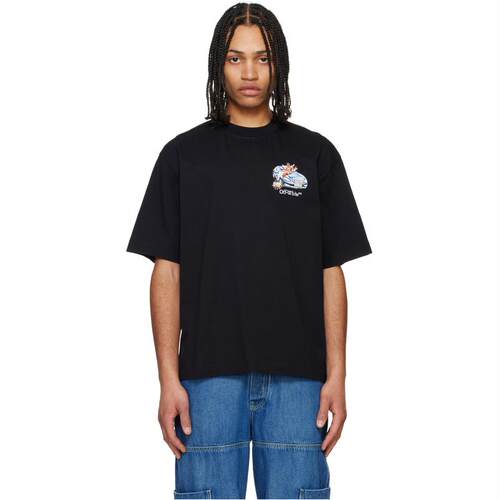 Off-White 男士 SS25 T恤 黑色 Fresco Arrow T 恤