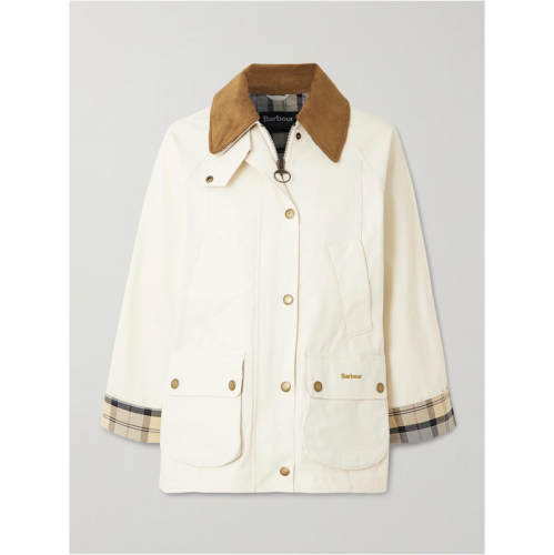 Barbour 巴伯尔 女士 FW26 夹克 Beadnell 时尚灯芯绒饰边打蜡棉