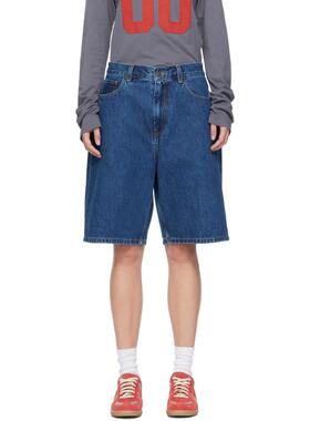 Carhartt WIP 卡哈特 女士 牛仔短裤 蓝色 Brandon