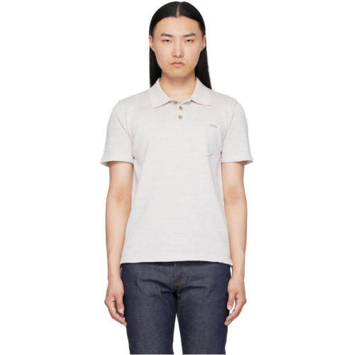 A.P.C. 男士 POLO衫 灰色 Gide Polo 衫
