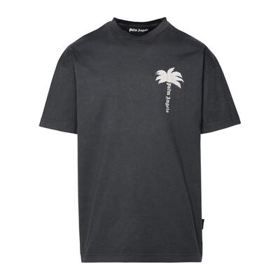 Palm Angels 棕榈天使 男士 SS25 T恤 灰色 The Palm T 恤