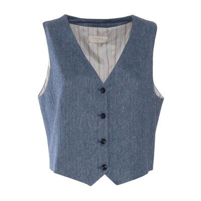 Circolo 1901 女士 SS25 夹克 V領背心