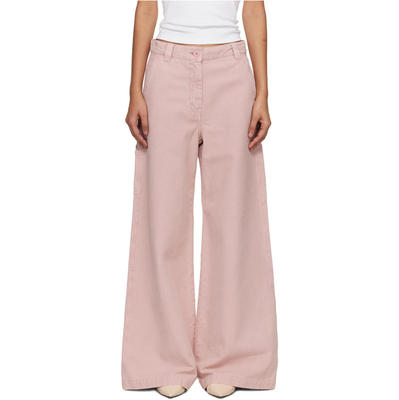 Weekend Max Mara 女士 牛仔长裤 粉色 Skipper 牛仔裤