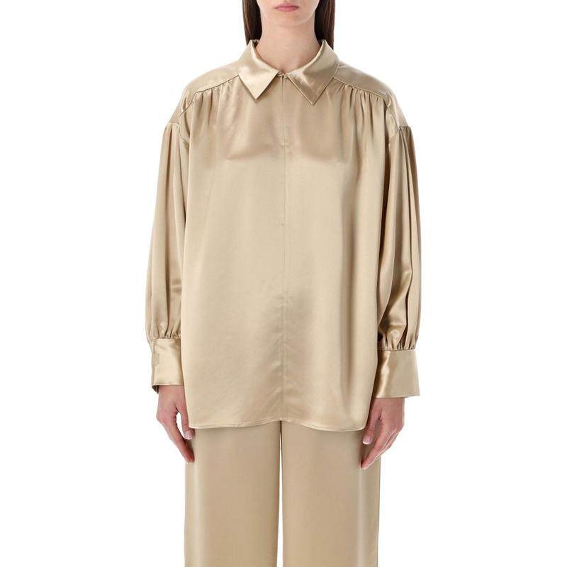 By Malene Birger 女士 SS26 衬衫 Leonora 緞面襯衫
