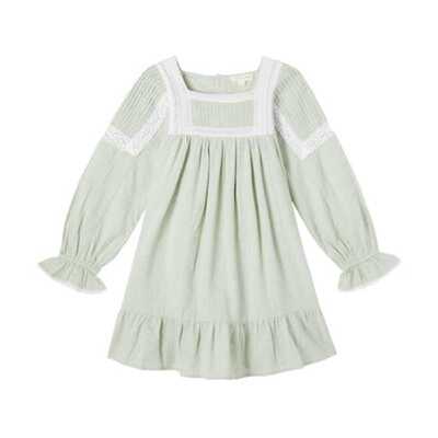 Louise Misha 女童 连衣裙 Laureline 蕾丝边棉质童装