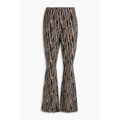 Diane von Furstenberg 女士 长裤 Burano 印花提花喇叭长裤