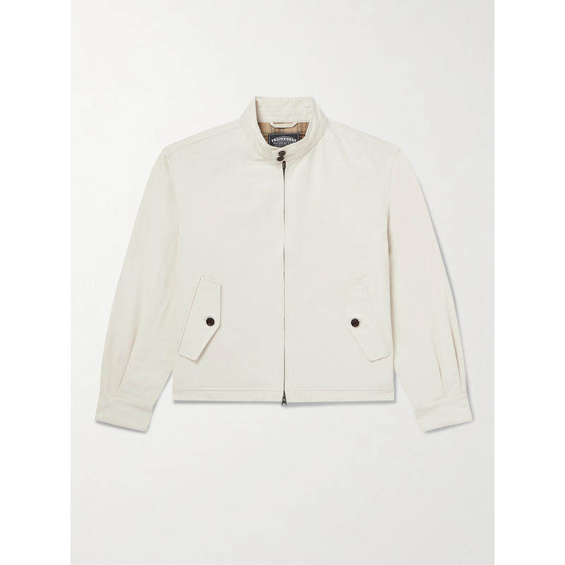 FrizmWORKS 男士 夹克 Buddy Harrington 短款棉混纺斜纹布夹克