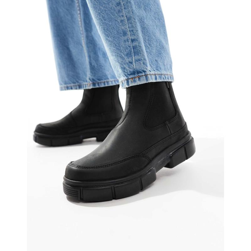 SOREL 女士 切尔西靴 Explorer STRT 绒面革切尔西靴(黑色)