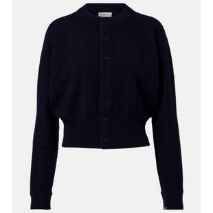 Extreme Cashmere 女士 开衫 N°257 宽身束腰羊绒混纺针织开衫