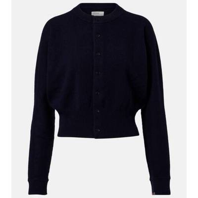 Extreme Cashmere 女士 开衫 N°257 宽身束腰羊绒混纺针织开衫