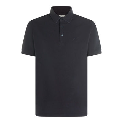 Etro 艾绰 男士 SS26 POLO衫 Etro Pegaso 刺绣短袖 Polo 衫
