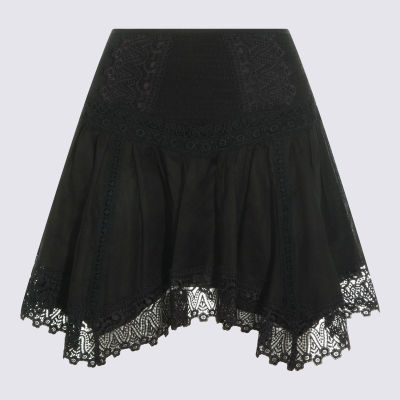 Charo Ruiz Ibiza 女士 SS26 中长裙 CharoRuiz 黑色半身裙