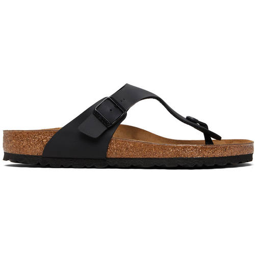 Birkenstock 勃肯 男士 凉鞋 黑色 Regular Gizeh
