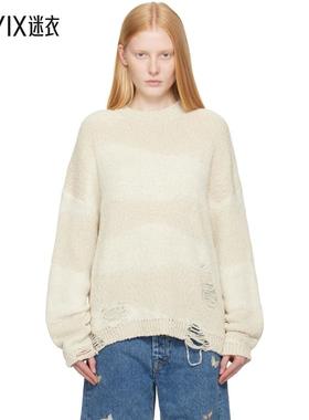 Our Legacy 女款灰白色 Popover 针织衫