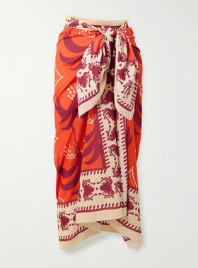 Johanna Ortiz 女士 26春新品 罩衫 Dance Of pareo 印花棉质罩衫