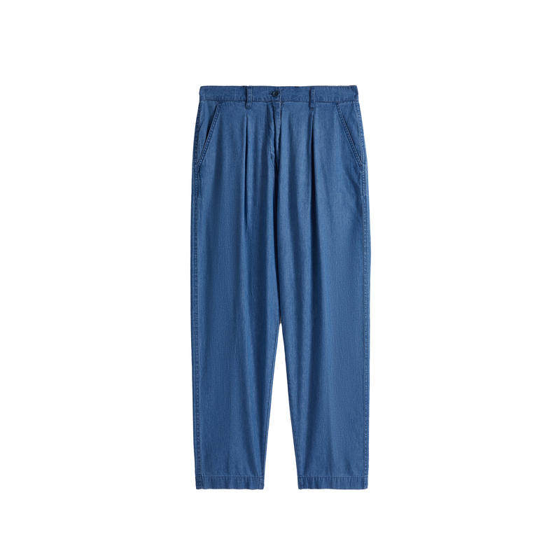 Aspesi 女士 SS24 长裤 褶裥休闲裤