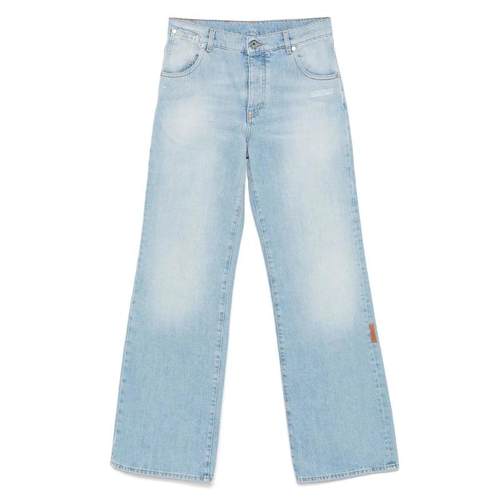 Off-White 女士 SS25 牛仔长裤 阔腿牛仔裤