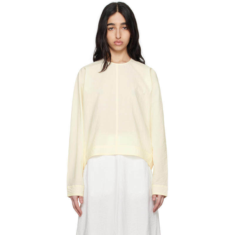 TOTEME 女士 T恤 灰白色 Batwing 上装