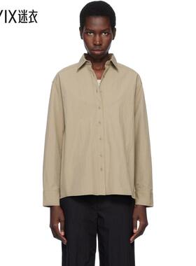 STILL HERE 女款卡其色 Lexington 衬衫 迷衣时尚