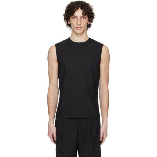 032C 男士 背心 黑色 Office Attire Cropped Suit 背心