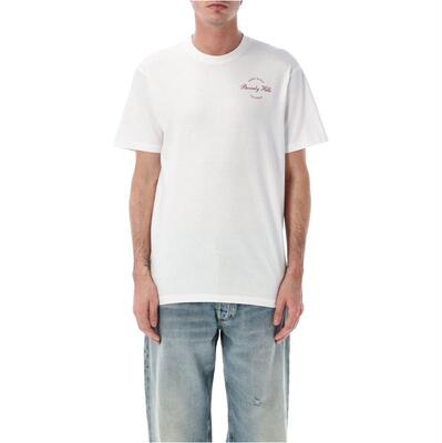 Sporty  Rich 男士 SS26 T恤 Beverly Script Oversized