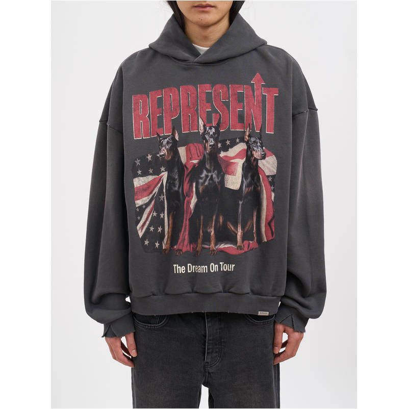 Represent 男士 SS26 卫衣 TOUR 梦幻连帽衫