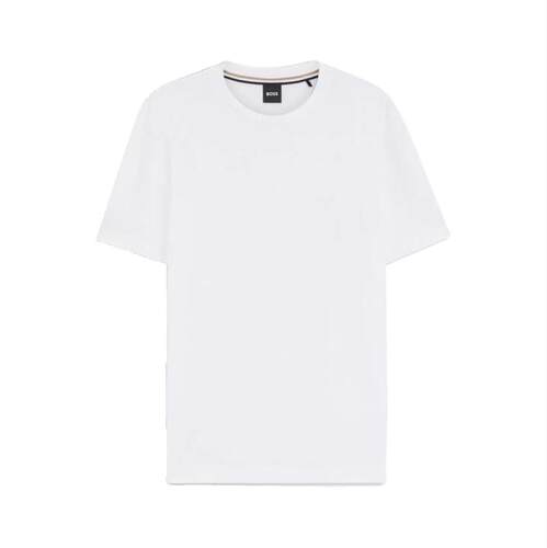 Boss 博斯 男士 T恤 Cotton-jersey T-shirt with logo detail