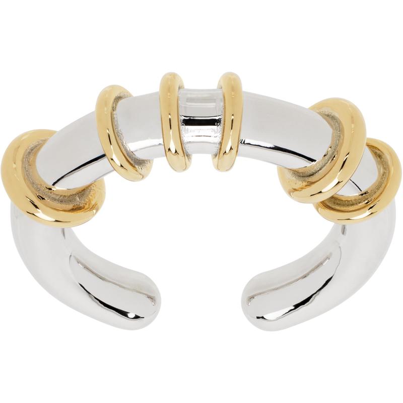 We11Done 男士 戒指 银色  金色 Hoop 戒指