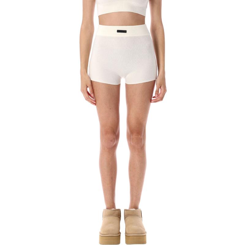 Essentials 女士 SS25 短裤 boxer 针织短裤