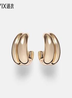 Jennifer Fisher 女款Chavez 镀金耳环 迷衣时尚