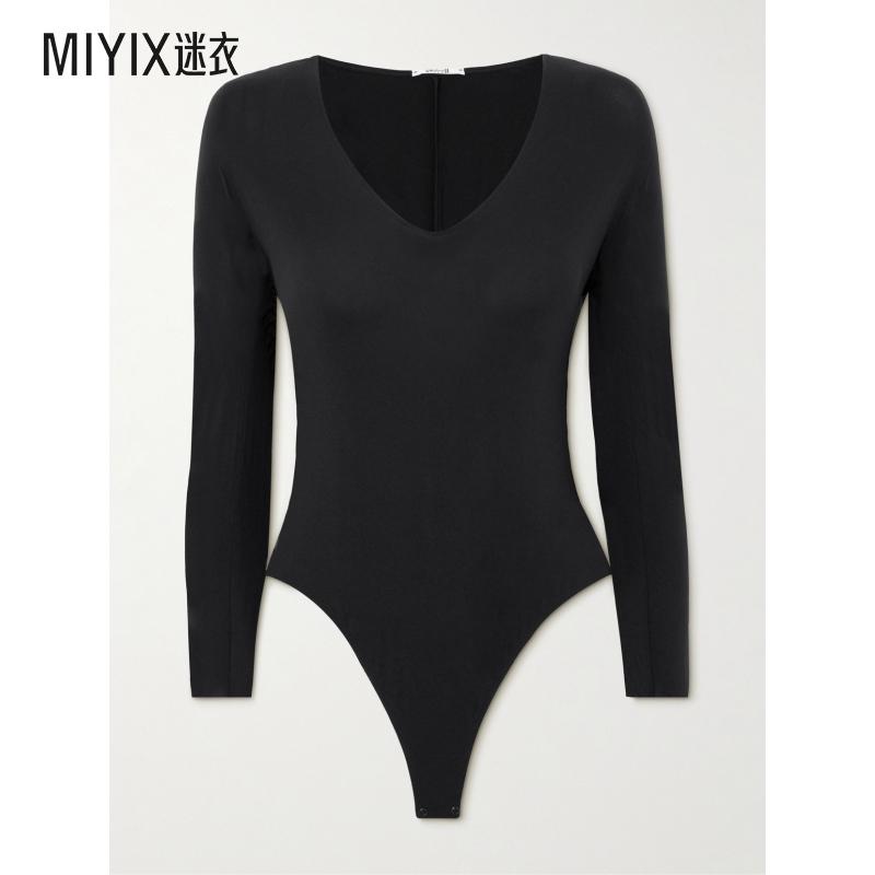 【早秋新品】Wolford沃尔福特 女款长袖连体衣 迷衣时尚