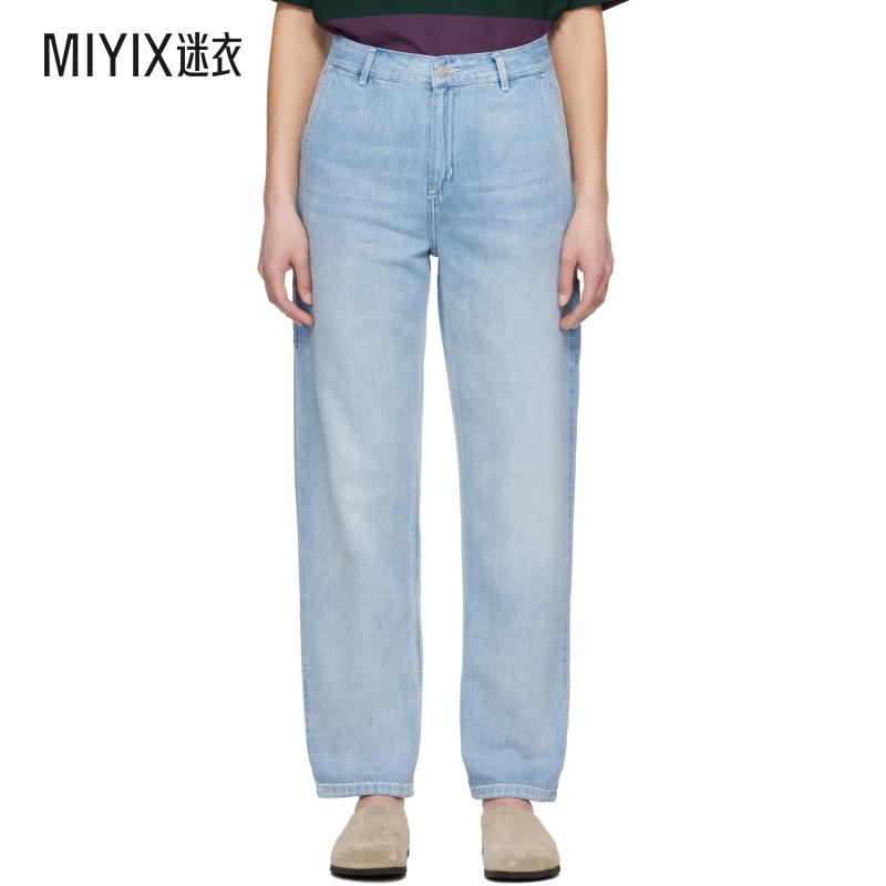 Carhartt WIP卡哈特 女款蓝色 Pierce Straight 牛仔裤 迷衣时尚