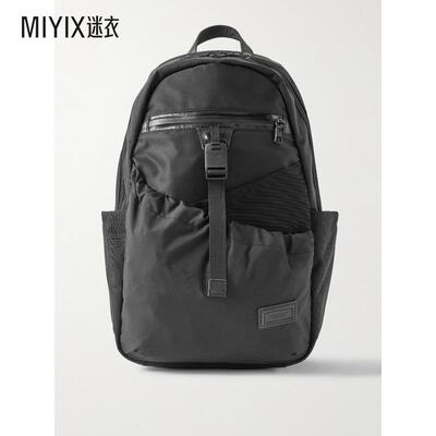 Master-Piece 男款Scramble Oxford, 皮革饰边尼龙斜纹布贝壳形状