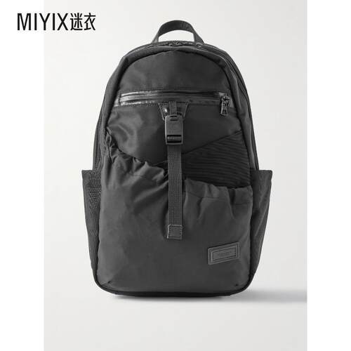 Master-Piece 男款Scramble Oxford, 皮革饰边尼龙斜纹布贝壳形状