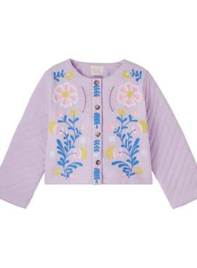 Louise Misha 女童 夹克 Orisha 刺绣棉质童装