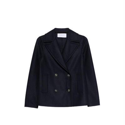 Harris Wharf London 女士 SS26 大衣 蓝色外套