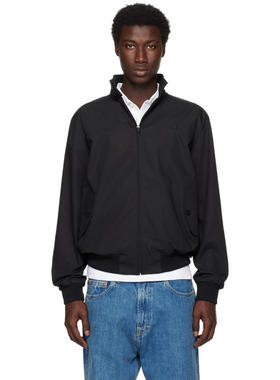 Fred Perry 男士 夹克 黑色 Harrington 夹克