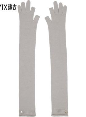 Rick Owens瑞克欧文斯 女款灰白色 Concordians Rasato Knit Oper